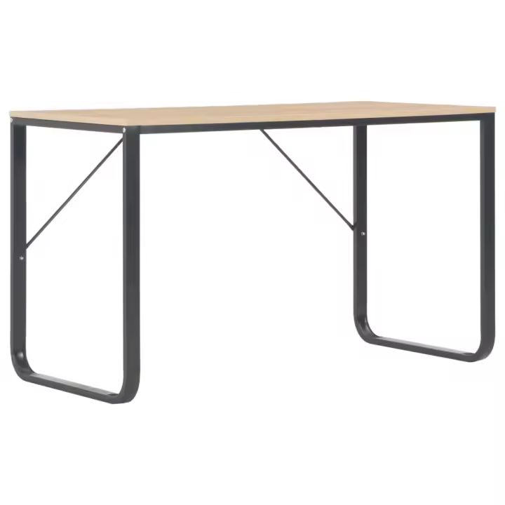 vidaXL Mesa para empapelar plegable de MDF y aluminio 200x60x78 cm - 1
