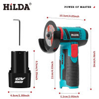 Mini Mezcladora Eléctrica HILDA12V 3/4 Pulgadas Con Corte Y Pulido Automático Recargable Herramienta De Grindaje Para DIY En El Hogar - details 4