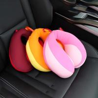 Almohada de viaje para niños. Almohada cervical en forma de U. Almohada para apoyar la cabeza. Cojín para apoyar la cabeza. - details 3
