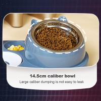 Tazón Para Gatos 2 En 1 Alimentador Automático Con Almacenamiento De Agua Tazón De Alimentos Para Perros Y Gatos Material De Plástico - details 5