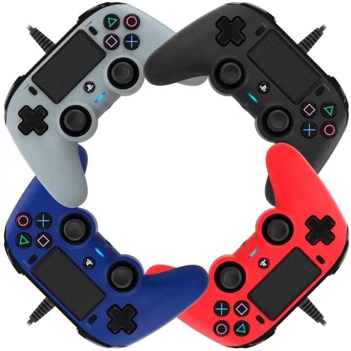 MANDO CON LICENCIA OFICIAL PLAYSTATION CON CABLE NACON COMPACT PARA PS4 ELIGE TU COLOR GARANTÍA EUROPEA - 1