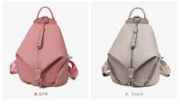 Mochila Antirrobo Para Mujer De Cuero Genuino 100% Gran Capacidad De Viaje Diseño Nuevo 2022 Mochila Escolar Para Niñas Con Cadena Y Cierre De Cremallera - details 9