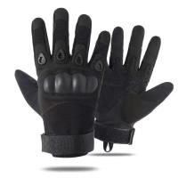 Guantes Tácticos De Águila Negra Con Capa Rígida Para Hombres Deportivos Y Entrenamiento Protección Cinco Dedos Militar - details 5
