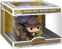 Funko Indiana Jones piedra Boulder  Escape  persecución  Pop Vinyl 501 HArrison Ford arca perdida Lost Ark - details 2