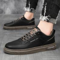 Zapatos Casuales Para Hombre Primavera Negros Transpirables Moda Zapatillas Para Conducir Caminar Tenis Skate Plataforma - details 3
