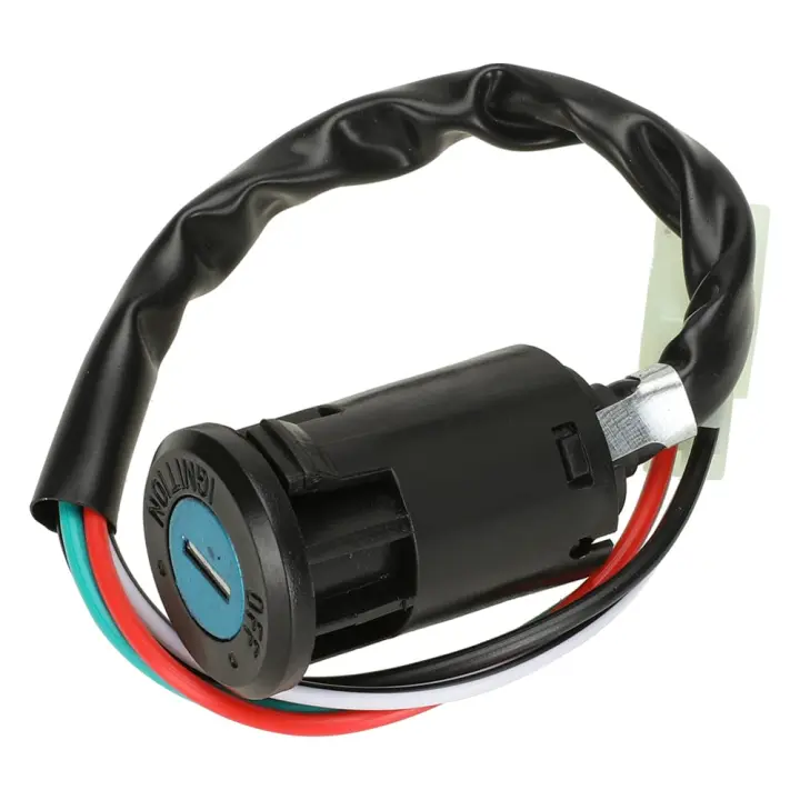 Interruptor De Encendido Para ATV 4 Ruedas 50cc-150cc Compatible Con Suzuki Motocicleta Honda Bicicleta De Tierra Puerta Bloqueada Con Llave 2 Claves - 1