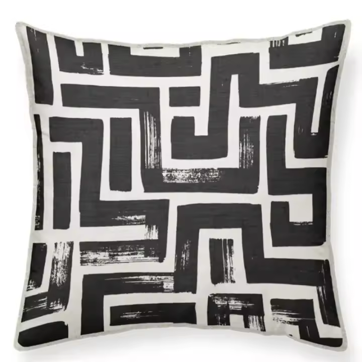 Cojin completo confeccionado en Algodón/Lino, Modelo Sudáfrica 3 C/38, 50x50cm, Castilla Textil - 1