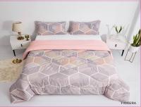 Conjunto de EDREDON+FUNDA DE ALMOHADA colcha estampada de 300g con relleno + 2 fundas de almohada de 50x70 - Tamaños 90/135/150 EDREDON Nórdico Reversible de Alta Calidad - details 1