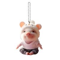 Colgante Decorativo De Cerdo Acrílico 2D Interesante Para Llaveros Y Amigos Regalo Divertido Y Moderno De Animal - details 9