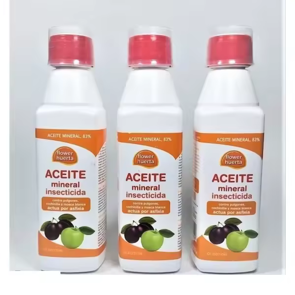 Aceite de Invierno. Pack 3 uds. de 250 cc. indicado para tratamientos preventivos a la salida del invierno, al iniciarse las brotaciones de primavera, con la finalidad de rebajar los niveles de población de parásitos. - 1