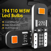 2x Luces LED T10 Para Vehículos Bombillas W5W Canbus 6000K Luz Interior Del Coche Lámpara De Lectura Luz De Placa De Licencia Naranja Universal 12V 1W - details 0
