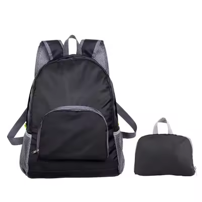 Mochila Plegable Unisex Para Viajes Ligera Y Portátil Ideal Para Senderismo Camping Esquí Y Deportes Exterior Organizador - 1
