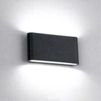 Lámpara De Pared LED Impermeable 12W Moderna Para Exterior IP65 Aluminio Luz De Decoración Para Jardín Y Porche 110V 220V - details 1