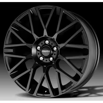 (STOCK LAST)LLANTA MOMO REVENGE 6.5X15 ET40 5X108 NEGRO MATE 72.3 TUV(W) - 1