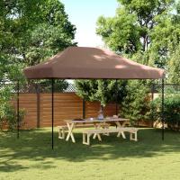 vidaXL Carpa Fiesta Plegable Profesional Acero Jardín Parasol Sombrilla Color Burdeos,  Azul,  Blanco y mas - details 6