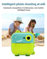 Cámara Digital Educativa Para Niños Kdis Con Impresión Inmediata De Etiquetas Fotográficas Regalo Para Niños Y Niñas Edad 6-12 - details 12