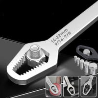 Llave Torx Universal Ajustable 8-22mm Self-Tightening Para Gafas Herramienta Manual Doble Cabeza Para Fábrica - details 0