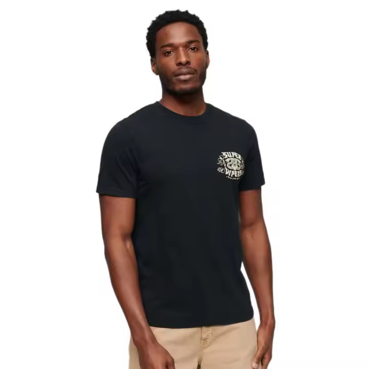 Superdry Camiseta De Manga Corta Retro Rocker Graphic - 1