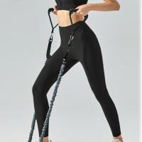 Leggings De Yoga Para Mujer Fitness Running Ciclismo Pantalones Deportivos De Cintura Alta Transpirables Para Verano Ropa De Gimnasio - details 1