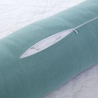 Almohada De Memoria Para El Cuello Con Forma Redonda Alivio Del Dolor Al Dormir Soporte Lumbar Hombro Con Bollo De Poliéster Tamaño 40x15x15 Cm - details 6