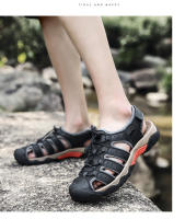 Sandalias Para Hombre De Cuero Genuino Cómodo Talla Grande Verano Exterior Sandalias De Playa Romanas Zapatos De Calzado Casual - details 17