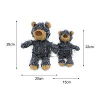 Juguete De Peluche Para Perros Y Gatos Oso Squeaking Almohadilla Masticable Juguete Ruidoso Para Pequeños Perros Divertido Y De Entrenamiento - details 1