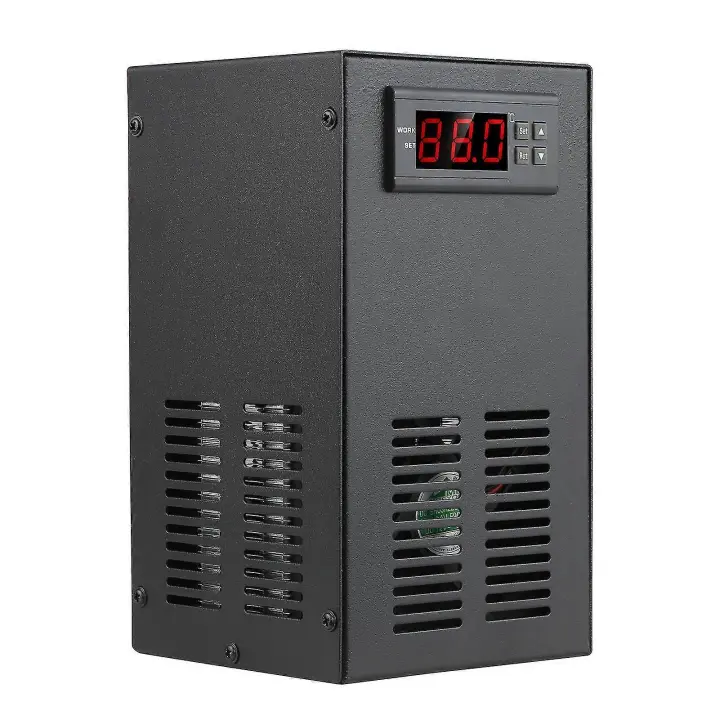 Aquarium Chiller Aquarium Cooler Lcd Display Quiet Fish Tank Cooling System 20l For Fish Water Grass Coral Shrimp Farming - 1