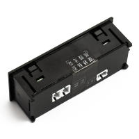 Medidor De Voltaje Y Temperatura Para Vehículo 3 En 1 Panel De Medidor Digital LED Rojo/Azul Verde 12V Para Coche Electromóvil Y Motocicleta Con Reloj - details 4