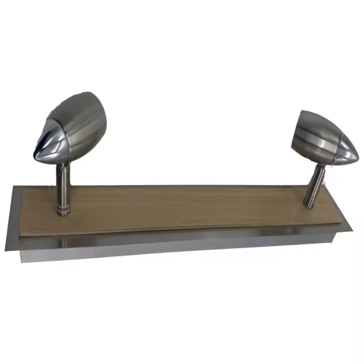 LED7- Plafón de Techo Acero Base Cuadrada 66-GU1090-2B -Aplique de techo, Alta Eficiencia, Iluminación, Luz Interior, Luz Exterior, Luz Fría, Decoración, Ofertas de iluminación Herramientas, Tecnología de Iluminación, Lampara de techo, Electricidad, foco - 1