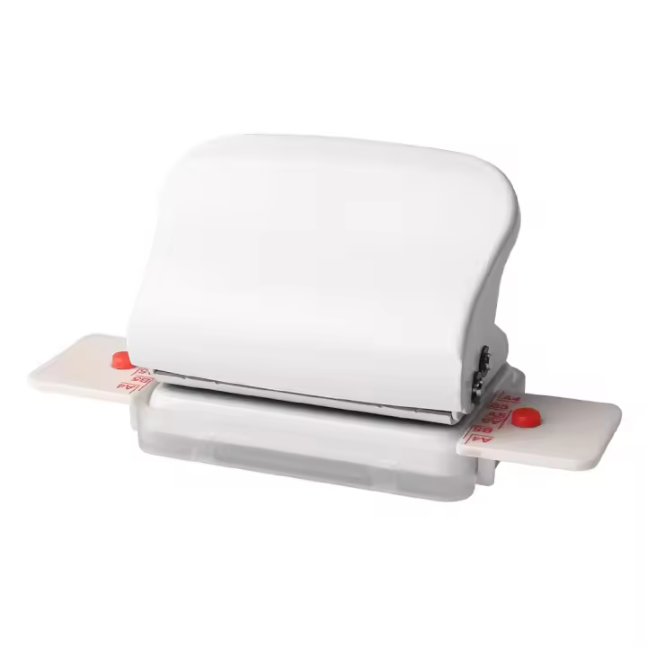 Pegatina De Papel A4 A5 B5 6 Agujeros Punzón Metálico Portátil Capacidad De 5 Hojas 6mm Para Diario Planificador Cuaderno De Recortes - 1