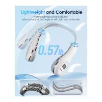 Ventilador De Cuello sin Portáthil, ventilador de refrigeración with Luz LED, ventilador de aire acondicionado personal portátil para acampar al Aire Libre - details 2