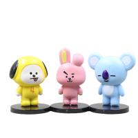 Set De 7 Figuras Interactivas BT21 Kawaii Decoraciones Funcionales Para Niñas Regalo De Fiestas Creativo Y Enganchador - details 4