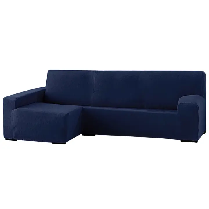 GFD Textiles - Funda de Sofá Chaise Long, Funda Protectora de Sofá Chaise Longue L de Tela Elástica Ajustable, Resistente Perros Gatos Mascotas - 1
