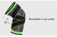 1PCS Protección De Rodilla Deportiva Ajustable Alivio Del Dolor Patella Estabilizador De Rodilla Soporte Para Caminar Fútbol Baloncesto Correr Deportes Adulto - details 3