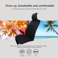 Funda De Asiento De Coche Universal De Lino Cómoda Y Transpirable Protector Mat Para Todas Las Estaciones Accesorios De Interior Del Auto - details 10