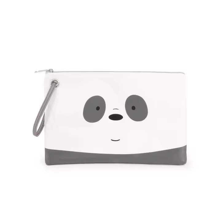 We Bare Bears Somos Osos Panda Bolsa de Aseo Sunny, Blanco - 1