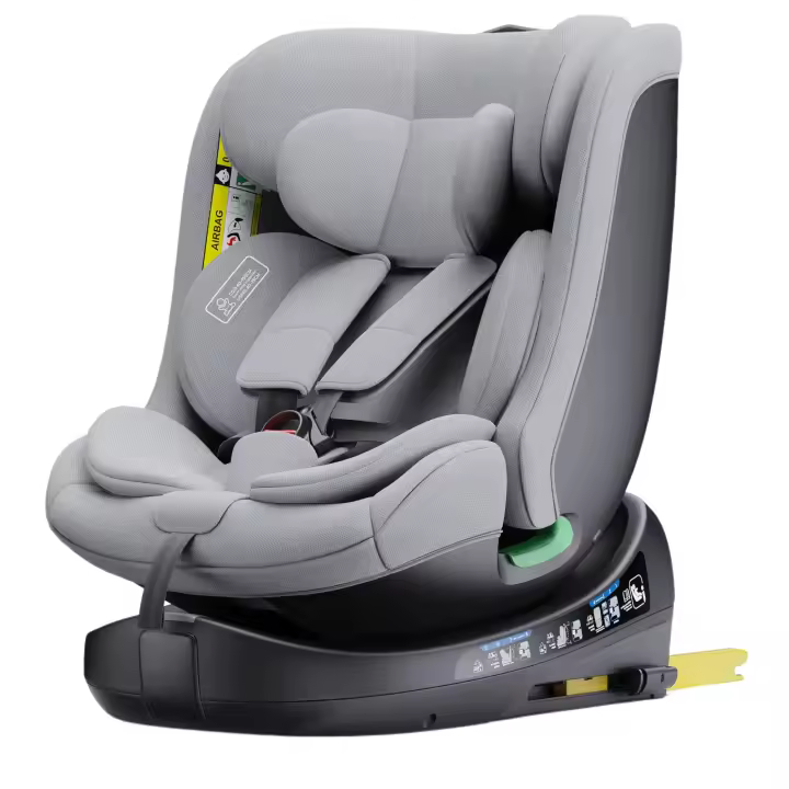 EU Children Store-Reecle Asiento de coche giratorio 360 para bebé con ISOFIX, asiento de seguridad universal para niños, asiento de coche para bebé, 40-150 cm aprox. 0-12 años - 1