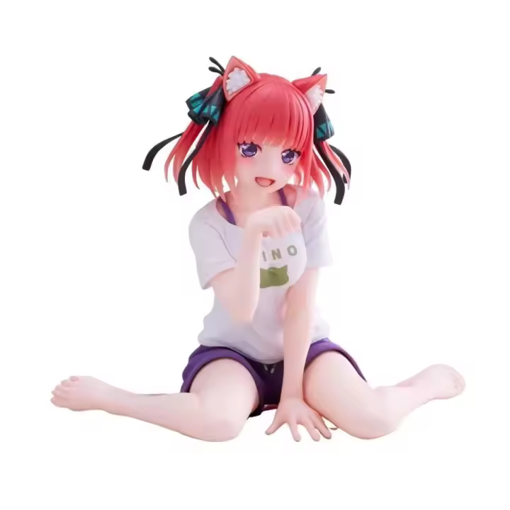 Figura De Acción Anime Quintuplets El Quintessential Nakano Miku 12CM Muñeca De Decoración De Habitación Regalo De Cumpleaños Para Niños Y Adultos - 1