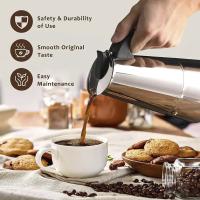 Cafetera Italiana Inducción 3 Tamaños Acero Inoxidable Vitrocerámica Cocinas 600ml - details 2