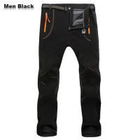 Pantalones De Senderismo Para Hombre LNGXO Térmicos Y Resistentes Al Viento Impermeables Technología De Capucha Suave Y Transpirable Para Camping Esquí Trekking - details 11