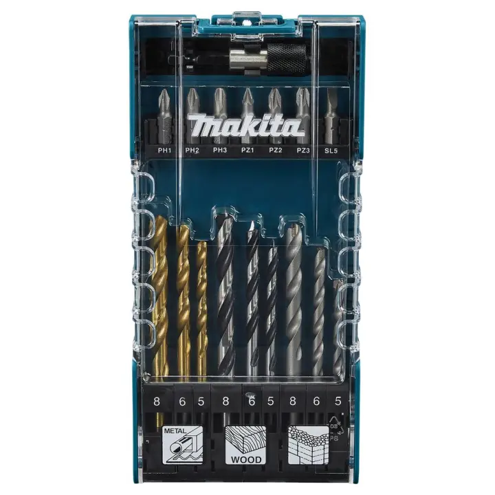 Set de taladro y puntas 17 piezas D-74887 Makita - 1