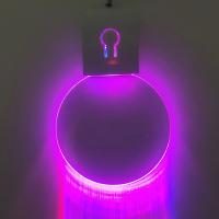 Llavero Recargable Con Luz LED De 10 Piezas Anillo De Acrílico Luz Nocturna USB Batería Recargable 7 Colores DIY Lámpara Para Dropshipping - details 4