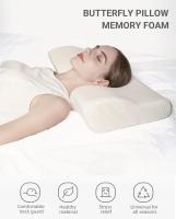 Almohada De Memoria Para Cuello Ortopédica Forma De Mariposa Protección Del Cuello Rebound Lento Almohada Saludable Para El Cervical - details 6