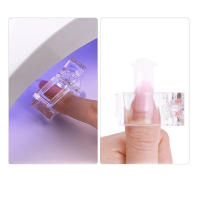 10Pcs Clip De Uñas Acrílicas Para Extensión De Uñas LED Herramientas De Construcción Rápida Para Arte De Manicura Color - details 7