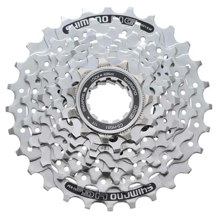 Componentes Cassettes Shimano Casete Alivio Hg51 Plateado - 1