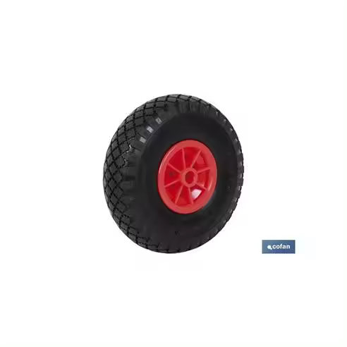 Cofan Rueda Carretilla Almacen Impinchable S/Rodam - Resistente - 1