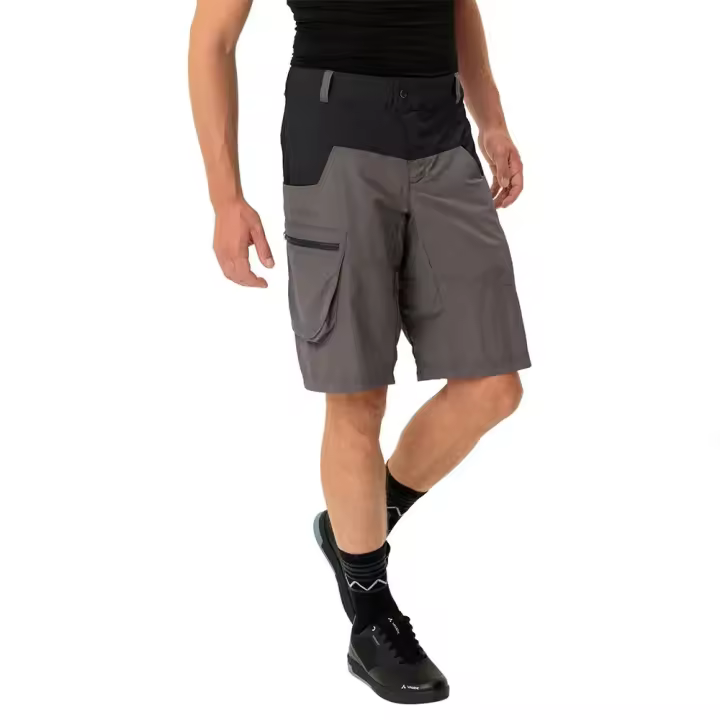 Vaude Bike Pantalones Cortos Qimsa Gris - 1