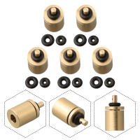 5 Pcs Adaptadores De Recarga De Gas Para Camping Al Aire Libre Con Conector De Estufa Y Anillos De Aro De Repuesto Metal Portátil - details 8