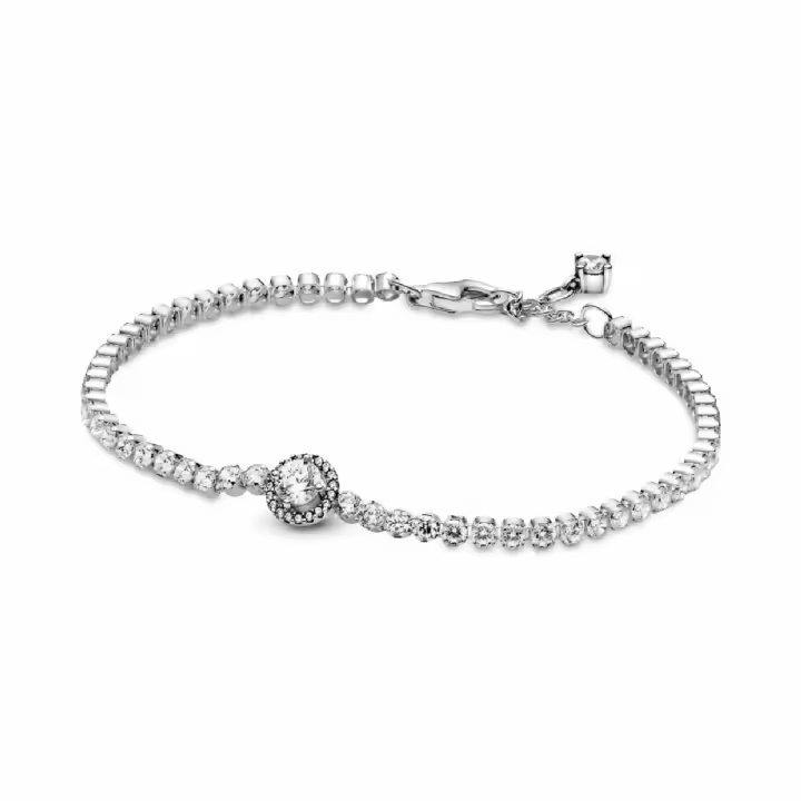 Pulsera Tennis Halo Brillante - 1