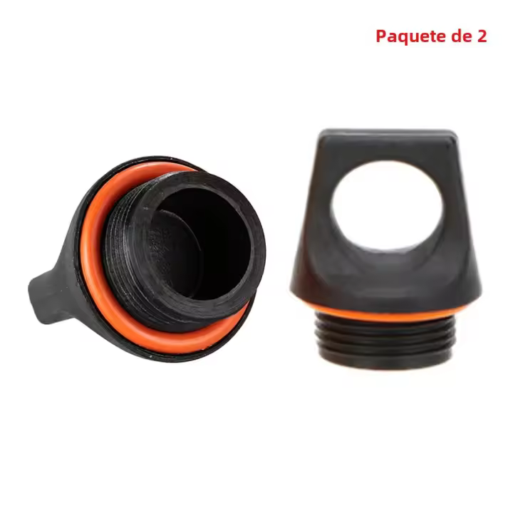 2 Packs De Tapas De Combustible Con Tornillo Para Estufa De Camping Ligera Y Duradera Herramientas Para Acampar Al Aire Libre - 1